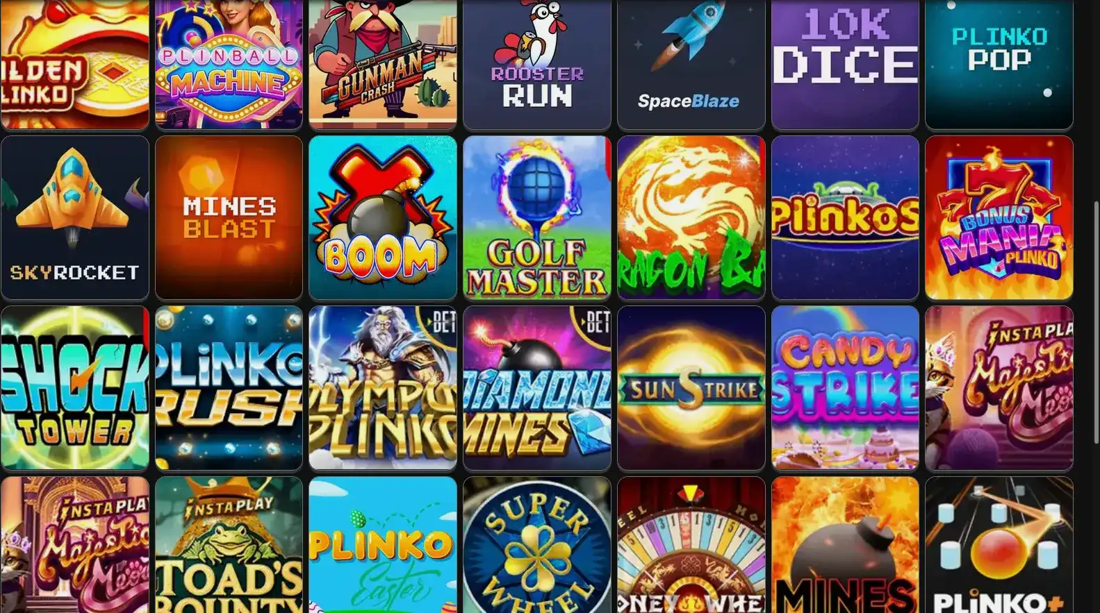 Интерфейс игрового зала казино Дрифт с живыми дилерами